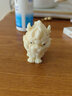 小叶黄杨木瑞兽麒麟雕刻文玩随身手把件车载办公桌装饰工艺品 象牙果 实拍图