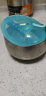 德国博夫曼不锈钢碗单个家用儿童宝宝防烫双层饭碗大号铁碗 316成人款+樱花粉碗盖 实拍图
