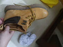 骆驼（CAMEL）休闲增高厚底户外工装男士大黄靴 G13W076024 沙漠黄/咖啡 39  实拍图
