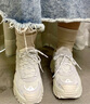 FILA FUSION斐乐女鞋BIANCO老爹鞋季新款硬糖鞋休闲鞋厚底运动鞋女 棉花糖/银-MM 38 实拍图