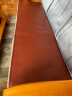西部水牛 夏季真皮沙发垫 红木椅子头层水牛皮坐垫定做 3.0MM水牛软席皮 定制尺寸/平方米 实拍图