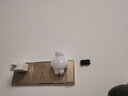 数据线理线器 充电线收纳新款集线器绕线器耳机线免钉免打孔固线夹 7孔-黑色理线器 实拍图