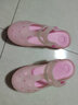 Dwayne包头拖鞋女防滑外穿厚底2025夏季新款洞洞鞋软底果冻鞋手术室专用 粉红色 果冻纯色 37 （偏小一码） 实拍图