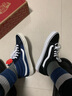 VANS范斯官方 SK8-Mid中帮海军蓝个性减龄男鞋女鞋板鞋 蓝色 42.5 实拍图
