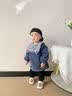 婧麒学步鞋宝宝春秋新款婴儿叫叫鞋子软底防滑秋冬宝宝儿童学步鞋 浅米色 12.5 cm内长 实拍图