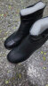 百丽气质通勤时装靴女商场同款羊皮粗跟短靴加绒A1X1DDD3 黑色-绒里 37 晒单实拍图