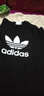 阿迪达斯 （adidas）三叶草男装 2025夏季新款运动服跑步健身训练舒适透气休闲短袖T恤 黑色/棉质透气/主推款 S 实拍图