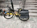 西骑者（WestBiking）自行车后座包货架驮包防水公路山地车包尾包长途骑行储物装备 黑色 36L 实拍图
