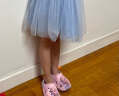 迪士尼（Disney）儿童洞洞鞋女童夏防滑凉鞋居家休闲宝宝拖鞋 F1135橘粉 170mm  实拍图