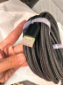 山泽HDMI线 4k数字高清线 3D视频线 笔记本电脑连接电视投影仪显示器连接线 黑色10米 9100HD 实拍图