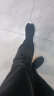 京东京造【Air Strike超轻】男士运动休闲鞋软底网面鞋健步鞋黑色42 实拍图
