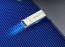 海康威视（HIKVISION）8GB USB2.0 金属U盘X301刀锋银色 一体封装防尘防水 电脑车载投标高速优盘系统盘 实拍图