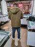 风尚锦绣连帽棉衣男春秋冬季羊羔绒宽松大码棉服男士加绒加厚棉袄纯棉外套 驼色 L 建议120-140 实拍图