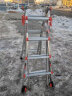 雷都捷特（LittleGiant）多功能伸缩梯子加厚铝合金人字梯/直梯 可折叠工程梯15417-001 实拍图