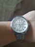 上海（SHANGHAI） 手表男自动机械国表商务多功能计时码表防水透底男表9001 SH9001白盘钢带 实拍图