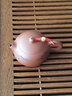 古悦堂 宜兴名家纯全手工紫砂壶 茶壶茶具刻绘底槽清西施壶 刻绘款 200ml 实拍图