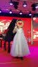 小咔衣浓儿童礼服公主裙花童婚纱小主持人高端钢琴演奏演出走秀表演服夏季 灰色长款 150 实拍图