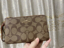 蔻驰（COACH）奢侈品女士小号手拿包零钱包棕色 87591 IMS5U【品牌直供】 晒单实拍图