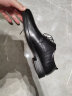 海澜之家HLA皮鞋男士商务休闲系带正装德比鞋子HAAPXM2AB90359 凉鞋款40 实拍图