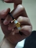 訫缘饰品 黄金转运金珠手链女本命年礼物足金999小桃花红手绳情人节礼物 足金桃花+两金珠+黑绳手链 实拍图