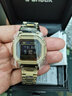 卡西欧（CASIO）G-SHOCK系列小方块男表运动防水手表户外潮流男表送男友新年礼物 GMW-B5000GD-9P金色小方块 实拍图
