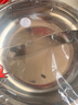 金灿扬（JIN CAN YANG） 28-40cm加厚鸳鸯锅火锅锅不锈钢两味锅清汤锅煤气灶电磁炉通用 40cm鸳鸯锅（无盖） 实拍图