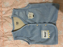 镭镭鸭宝宝马甲春秋装外穿儿童双面上衣男童新生儿背心婴儿坎肩女童潮款 马甲-蓝色 100 #适合90-100cm 实拍图