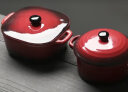 苏氏陶瓷创意双耳带盖汤盅炖罐汤煲盅陶瓷2个装（红棕小汤盅350毫升左右） 晒单实拍图