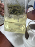 然也玻璃茶杯子胡桃木隔热品茗杯办公室喝水杯白色150mlAB-01 实拍图