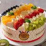 味多美 新鲜蛋糕 生日蛋糕  水果蛋糕 北京同城配送 新经典100% 20cm 原味坯酸奶提子夹心 实拍图