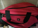 爱华仕拉杆旅行包大容量拉杆包可手提旅行包折叠旅行袋防泼水行李包红色 实拍图