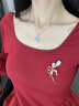 纪诗哲（GIEVSZHE）郁金香品牌胸针高档女奢侈高端品牌胸针胸花胸针女生日礼物送女友 免费刻字/代写贺卡 实拍图