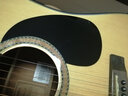 ALICE爱丽丝民谣木吉他护板吉他扫弦防护板粘贴式吉他花色护板装饰贴 A025A黑色水滴（40-41寸） 实拍图