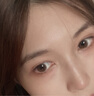 2片装自然美美瞳年抛女彩色隐形眼镜大小直径混血欧美网红同款韩国男士纯欲玫瑰迪迦灰粉棕黑 高冷灰14.0 0 实拍图