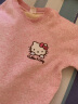 Hello Kitty女童内衣套装棉儿童保暖秋衣套装女棉秋衣秋裤家居服睡衣秋装 【春秋A款】粉色 55210 140cm 参考身高135-145 实拍图