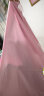 上海故事妇女节礼物中国红秋冬保暖围巾女士长款本命年围脖年会两用礼盒装 粉色 实拍图