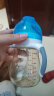 好孩子（gb）PPSU婴儿奶瓶宽口径奶瓶带手柄吸管小饿魔系列240ml蓝色 6个月+ 实拍图