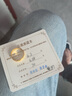 海上罗孚黄金戒指男士新款开口磨砂戒子999足金素圈宽版指环情人节送男友 宽约4mm金重约4.35g 可调15-24号 实拍图
