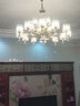 韵钰轻奢客厅欧式水晶吊灯现代简约大气餐厅卧室新款北欧全屋灯具套餐 18头（三色LED光源）吸吊两用 实拍图