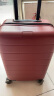 米家小米行李箱20英寸拉杆箱小型可登机箱PC旅行箱男女密码皮箱子红色 晒单实拍图