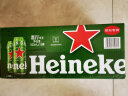 喜力经典500ml*18听整箱装 喜力啤酒Heineken 实拍图