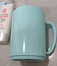 茶花 漱口杯 簌刷牙杯子马克杯 牙刷杯牙缸 洗漱杯水杯 1只装 白色 实拍图