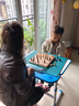 友邦 友邦（UB）国际象棋儿童成人西洋木塑带磁性可折叠培训教学套装 3020L(L号) 实拍图