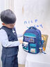 卡米羊Kamiyang儿童书包小学生一二三到六年级男童男生2023新款减负护脊女生书包 宝蓝绿+(挂饰+6件套+手表) 小号1-3年级 实拍图