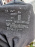MUJI MUJI 女式 弹力天竺编织中腰短裤 内裤 FCE01A1A 深灰色条纹 M 实拍图