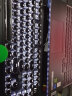 森松尼（sunsonny） 机械键盘鼠标套装有线台式电脑笔记本外设游戏办公打字热拨插可换轴可编程发光 J9朋克复古黑色白光（青轴） 实拍图