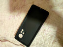 卡莱澳 小米12手机壳 XIAOMI12全包磨砂防指纹防摔软壳 黑色 6.28英寸 实拍图