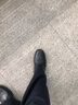 巡洋舰3513巡洋舰皮鞋男工装皮鞋商务正装休闲鞋耐磨大头皮鞋系带 黑色 45 实拍图
