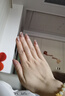 晨色手工穿戴甲美甲贴片指甲贴甲片短款假指甲（白月光猫眼S） 实拍图