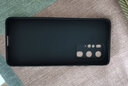 KEKLLE 适用华为P40pro手机壳 华为p40pro 5G保护套新升级镜头全包液态硅胶保护壳肤感防摔超薄软壳 黑色 实拍图